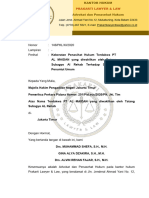 Nota Keberatan Atas Dakwaan