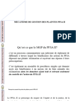 Mecanisme de Gestion Des Plaintes