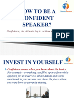 Confident Speaker AJ