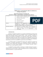 D1. A) El Género Roles, Estereotipos y Prejuicios de Género