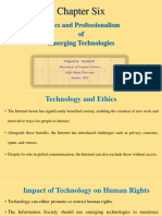 Chapter 6 Ethics and Professionalism of Emerging Technologies