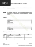 Procedimiento de Soporte Técnico A Usuarios Iso 2015 Modificado