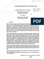 CTH A Three-Dimensional Shock Wave Physics Code (1989)