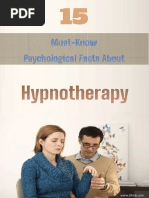 15 Must-Know Psychological Facts About Hypnotherapy