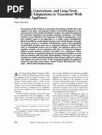 1997 SIO Pancerz - The Effects, Limitations, and Long-Termdentofacial Adaptations To Treatment With The Herbst Appliance