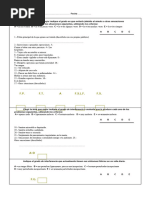 Cuestionario de Miedos FQ (Formato)