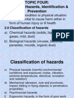 Chapter 4 - Workplace Health Hazards