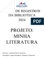 Livro de Registros Da Biblioteca