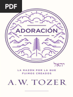 Adoracion A W Tozer