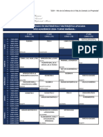 Horario Matematica Turno Manana 70