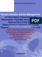 Human Interface and The Management