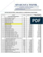 Daftar Rincian Harga Service AC KEMENDAGRI 2022