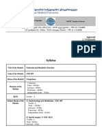 UGE 329 Endocrine and Metabolic Disorders