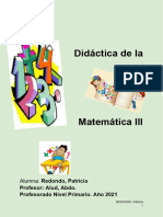 Didáctica de La Matemática Iii