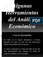 Algunas Herramientas Del Analisis Economico