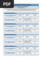 Hoja de Control Dirección Estrategica de Personas