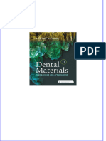 Full Download Dental Materials Foundations and Applications 11ed PDF