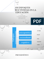 2 Los Enfoques Constructivistas en La Educacion