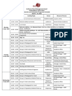 Induction Schedule PGDM (RM) - 45