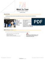 (Free Scores - Com) - Tran Minh Tu Canon Perpetuum For Clarinet Quartet 40820