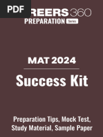 MAT Section-Wise Preparation Ebook 2024