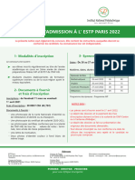 Concours Estp Paris 2022-1