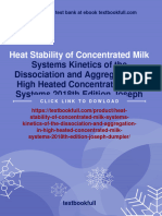 Heat Stability of Concentrated Milk