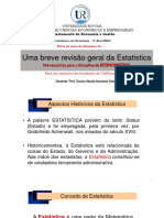 Revisao de Estatistica para Econometria