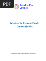 Modelo de Prevencion de Delitos FL