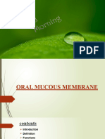 Oral Mucous Membrane