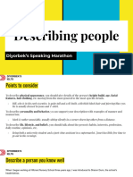 1 Describing People