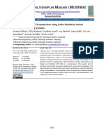 J M M (Mudima) : Performance of Data Transmission Using Lora Module in Smart Plantation Watering Systems