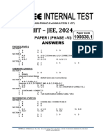 ANSWER KEY-PH VI - eSANKALP2224 PCM - 27-8-2023-ADV-P1-SET-A