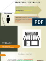 Procedimientos Concursales U 5 y U6