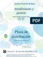 Plaza o Distribucion Del Marketing Mix