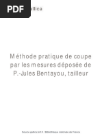 Méthode Pratique de Coupe Par (... ) Bentayou P bpt6k2026104