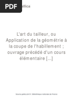 L'art Du Tailleur Ou Application (... ) Compaing Guillaume bpt6k5551429r