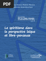 Le Spiritisme Dans La Perspective Laïque Et de Libre Pensée