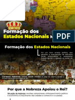 Formação Dos Estados Nacionais Modernos