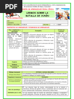 Ses-Lun-Fecha Cívica-Leemos Sobre La Batalla de Junín-Jezabel Camargo-Contacto-914 775 350