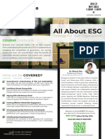 All About ESG