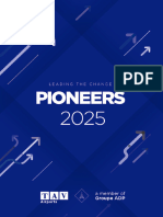 TAV Aiport Lead The Change PIONEERS 2025