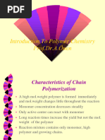 Fundamentals of Polymer Chemistry Radical Polymerization