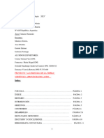 INFORME DE TRABAJO Feria de Ciencias 6132 6137 6185