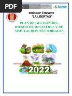 2 - Plan de Gestión Del Riesgo de Desastre - Ie La Libertad-2022