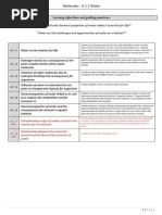 A 1.1 SL HL Water - Student Notes