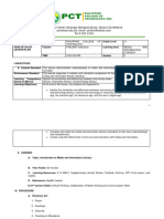 Lesson Plan Week1 MOD 2