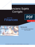 Sujets Corrigés Finances