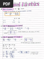 ChemicalKinetics Notes