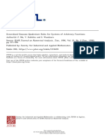 Generalized Gaussian Quadrature Rules For Systems of Arbitrary Functions